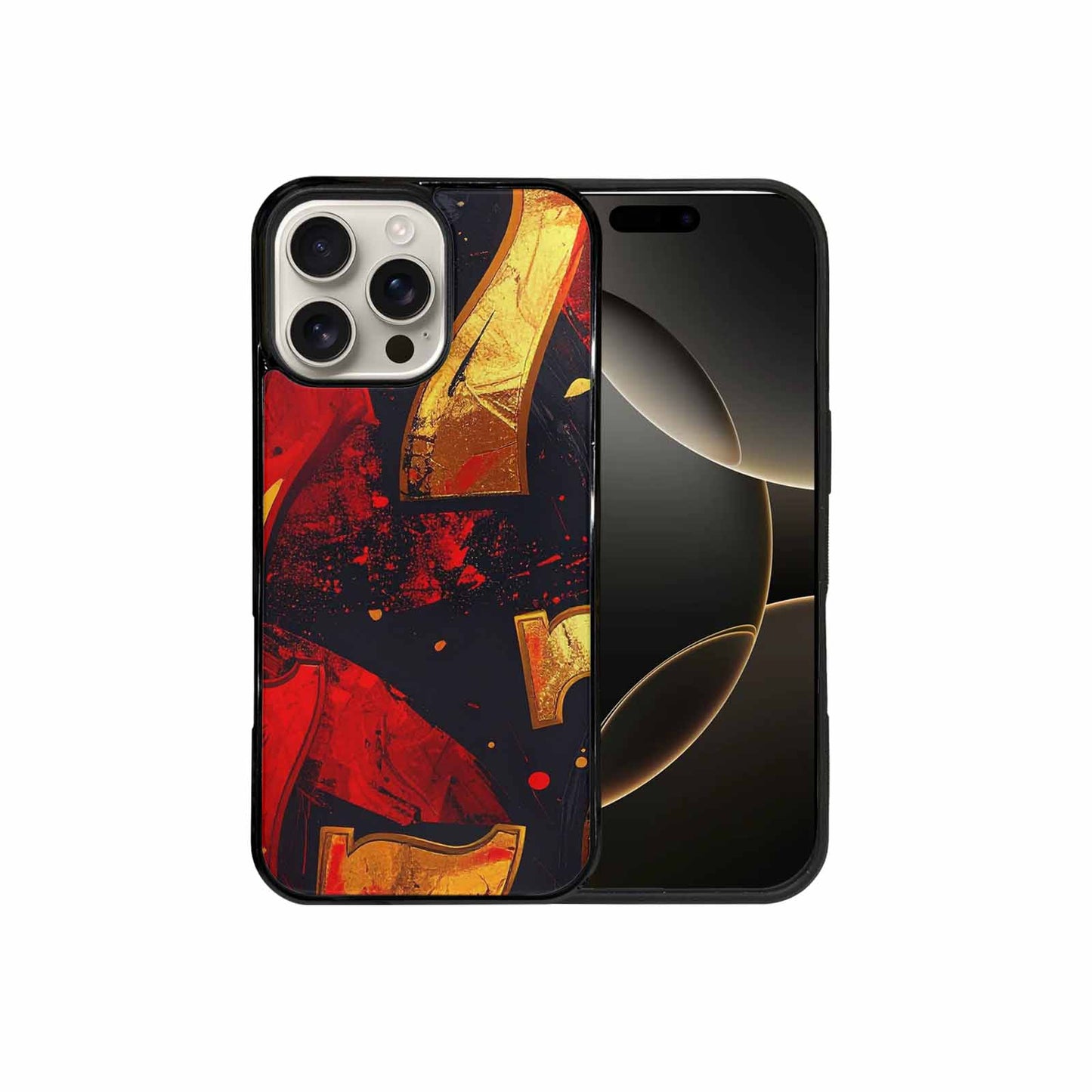 iPhone 16 Pro Max Case — Dice And Casino Pattern Seamless Repeat, Custom Designed Case Cover