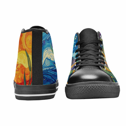 MEN'S Blend All Versions High Top Canvas Surreal Sneakers