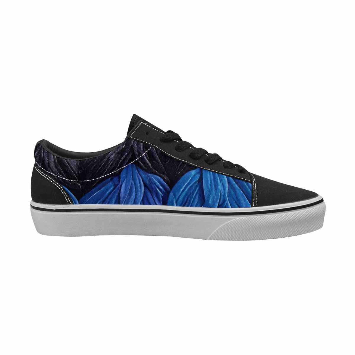 MEN'S Genderfluid Flag Color Canvas Lace-Up Cottagecore Sneakers