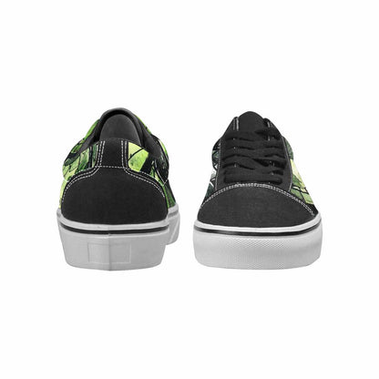 WOMEN'S Reptile Scale Lace-Up Canvas Aesthetic Shoes