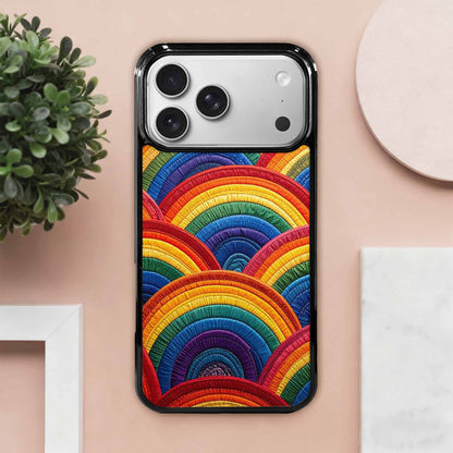 iPhone 17 Pro Max Case — Vivid Camo Rainbow Camo, Custom Made Phone Cover
