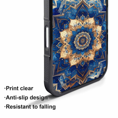 iPhone 17 Pro Case — Small Mandala Pattern Randomly Varying Floral, Custom Art Phone Cover