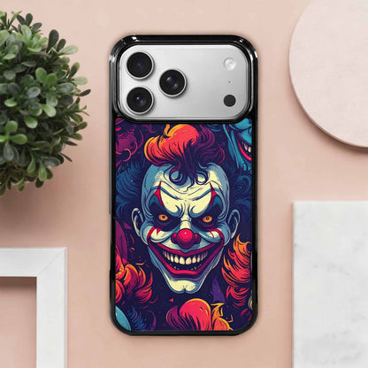 iPhone 17 Pro Max Case — Evil Clowns Heads Faces Cartoon Cute, Custom Printed Phone Case