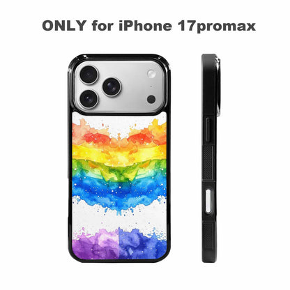 iPhone 17 Pro Max Case — Watercolor Splash Abstract Pattern, Watercolor Abstract, Original Design Phone Case