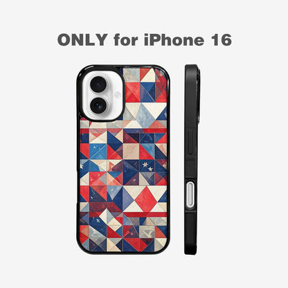 iPhone 16 Case — Small American Flag Stars And Stripes, Personalized Phone Case