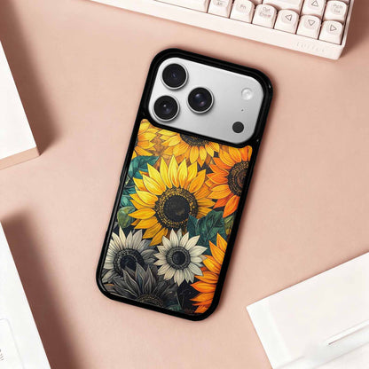 iPhone 17 Pro Case — Blend Melt Them Together Small Floral, Custom Designed Case Cover