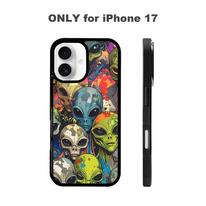 iPhone 17 Case — Aliens Camo Aliens Alien Scifi, Original Design Phone Case