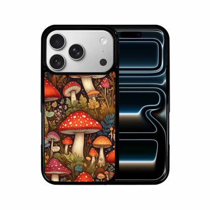 iPhone 17 Pro Case — Small Mushroom Pattern Randomly Varying Original, Original Design Phone Case