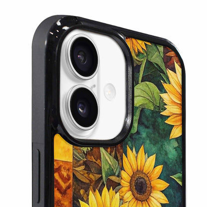 iPhone 17 Case — Small Sunflower Pattern, Randomly Floral, Custom Made Phone Cover