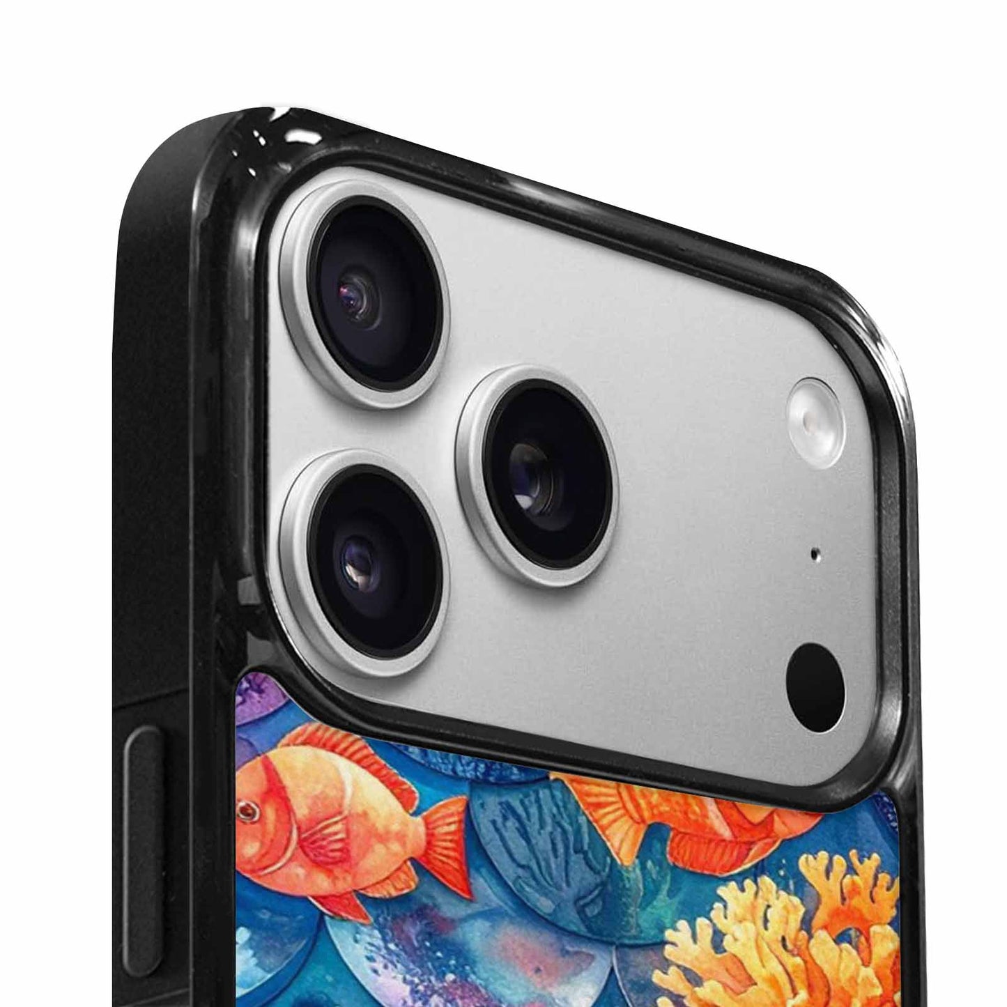 iPhone 17 Pro Case — Small Fish Scale And Coral Original, Custom Print Case Cover