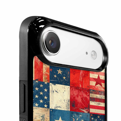 iPhone 17 Air Case — Small American Flag Stars And Galaxy, Custom Phone Case