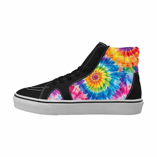 WOMEN'S Tie Dye Swirl High Top Canvas Dreamcore Shoes
