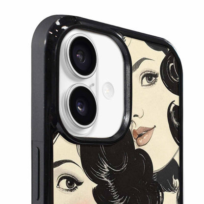 iPhone 17 Case — Seamless Repeating Pattern Of Retro Vintage, Original Design Phone Case