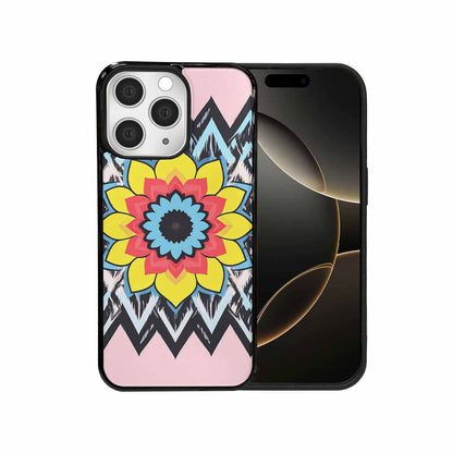 iPhone 15 Pro Max Case — 1960s Mod Cartoon Art Pattern, Custom Art Phone Cover