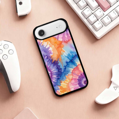 iPhone 17 Air Case — Seamless Tileable Pattern Of Overlapping Tie, Customized Protective Case