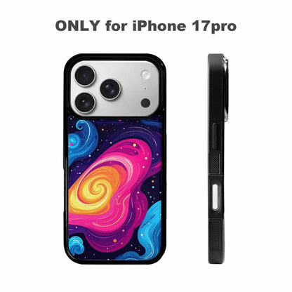 iPhone 17 Pro Case — Love Wins Galaxy Seamless Pattern Galaxy, Custom Designed Case Cover