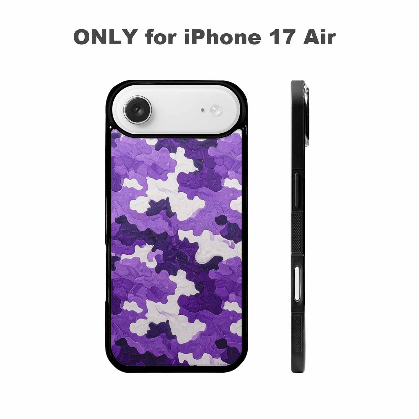 iPhone 17 Air Case — Vivid Camo Genderqueer Pride Camo, Custom Made Phone Cover
