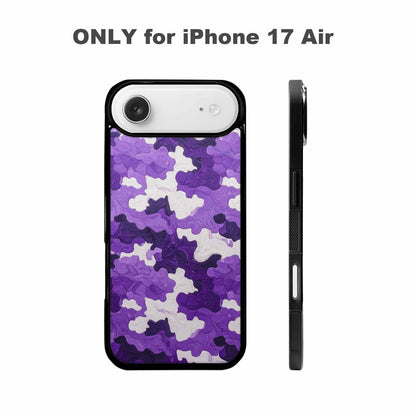 iPhone 17 Air Case — Vivid Camo Genderqueer Pride Camo, Custom Made Phone Cover