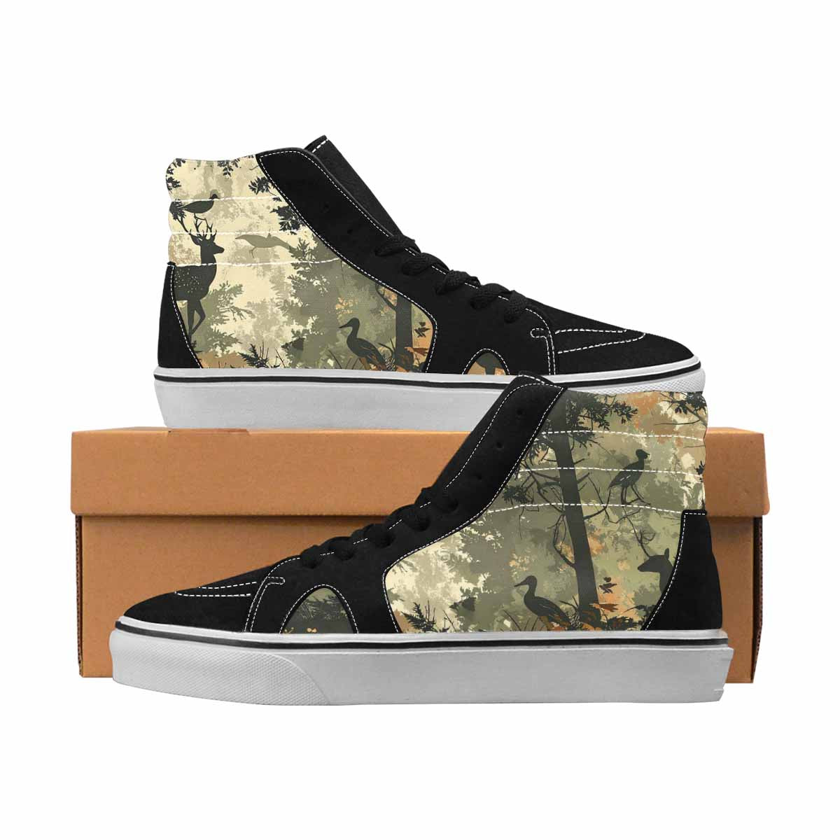 MEN'S Dark Black White Repeat To 3 Ferion
