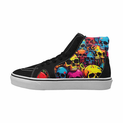 MEN'S 1000s Skulls Digital Camo High Top Canvas Dreamcore Shoes