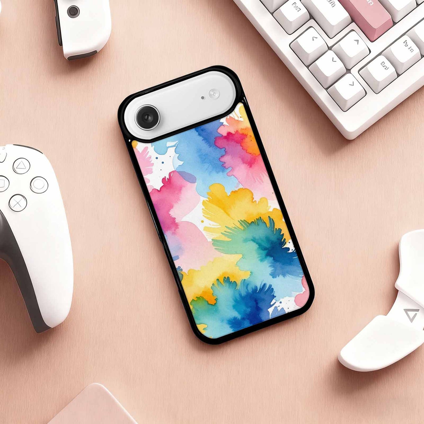 iPhone 17 Air Case — Trans Strong Watercolor Seamless Pattern Watercolor, Custom Phone Case