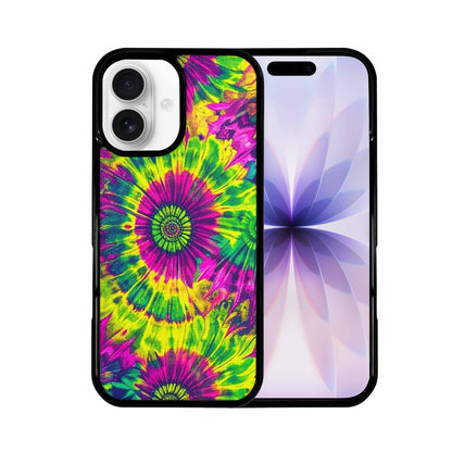 iPhone 17 Case — Tie Dye Neon Acid Tie Dye, Unique Phone Case Design