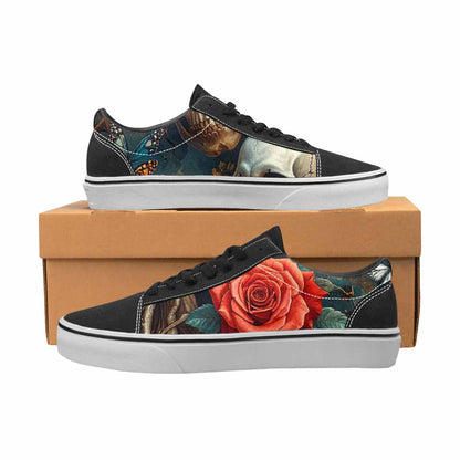 WOMEN'S More Overlapping Ontop Each Lace-Up Canvas Cottagecore Custom Sneakers