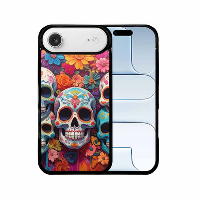 iPhone 17 Air Case — Sugar Skullsmelting Sugar Skulls Tzs Gothic, Custom Phone Case