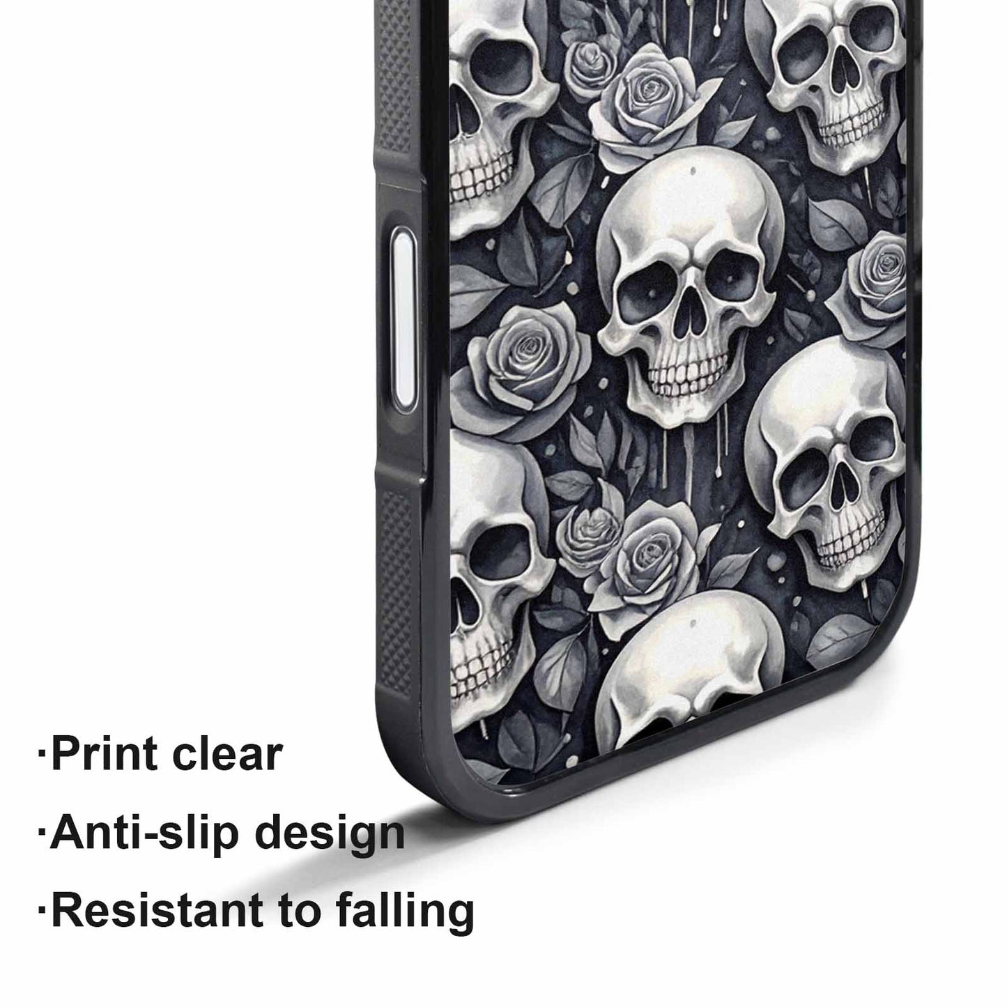 iPhone 17 Air Case — Skull Dark Art Gothic Print Gothic, Custom Art Phone Cover