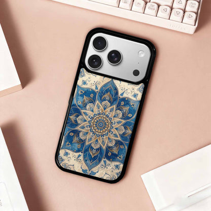 iPhone 17 Pro Case — Small Mandala Pattern Randomly Varying Floral, Personalized Phone Case