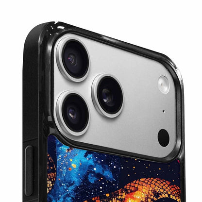 iPhone 17 Pro Case — Galaxy Snake Print Galaxy Space, Unique Phone Case Design