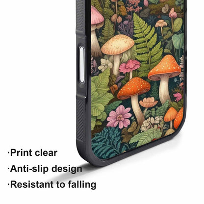 iPhone 17 Air Case — Mushrooms Botanicalmushrooms P Kzu Floral, Original Design Phone Case