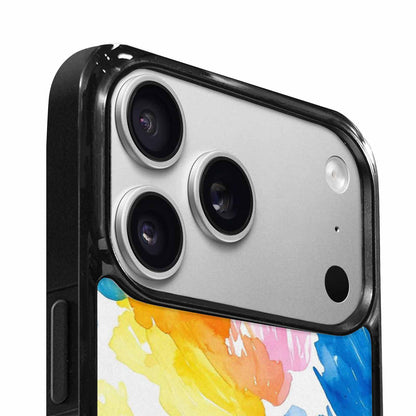 iPhone 17 Pro Case — Trans Strong Watercolor Seamless Pattern Watercolor, Custom Art Phone Cover