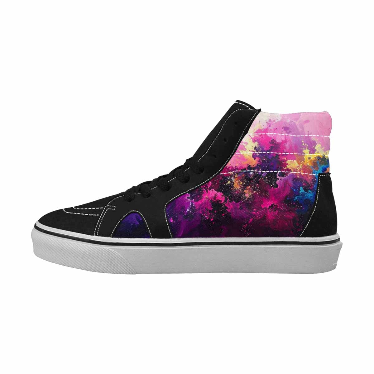 MEN'S Galaxy Nebula Galaxy Nebula High Top Canvas Surreal Shoes