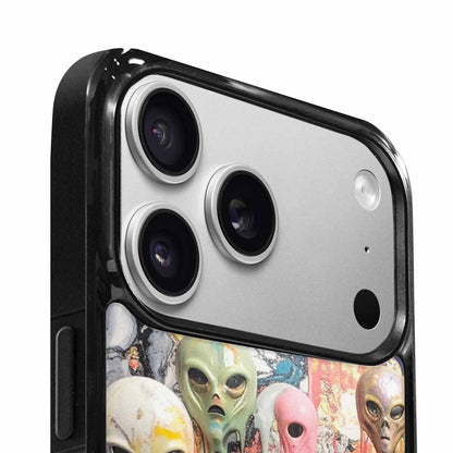 iPhone 17 Pro Max Case — Aliens Marblemelting Aliens Pa Alien Scifi, Custom Phone Case