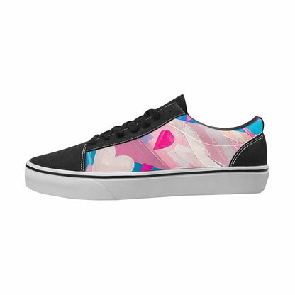MEN'S Pride Canvas Statement Kaleidoscope Handmade Custom Shoes