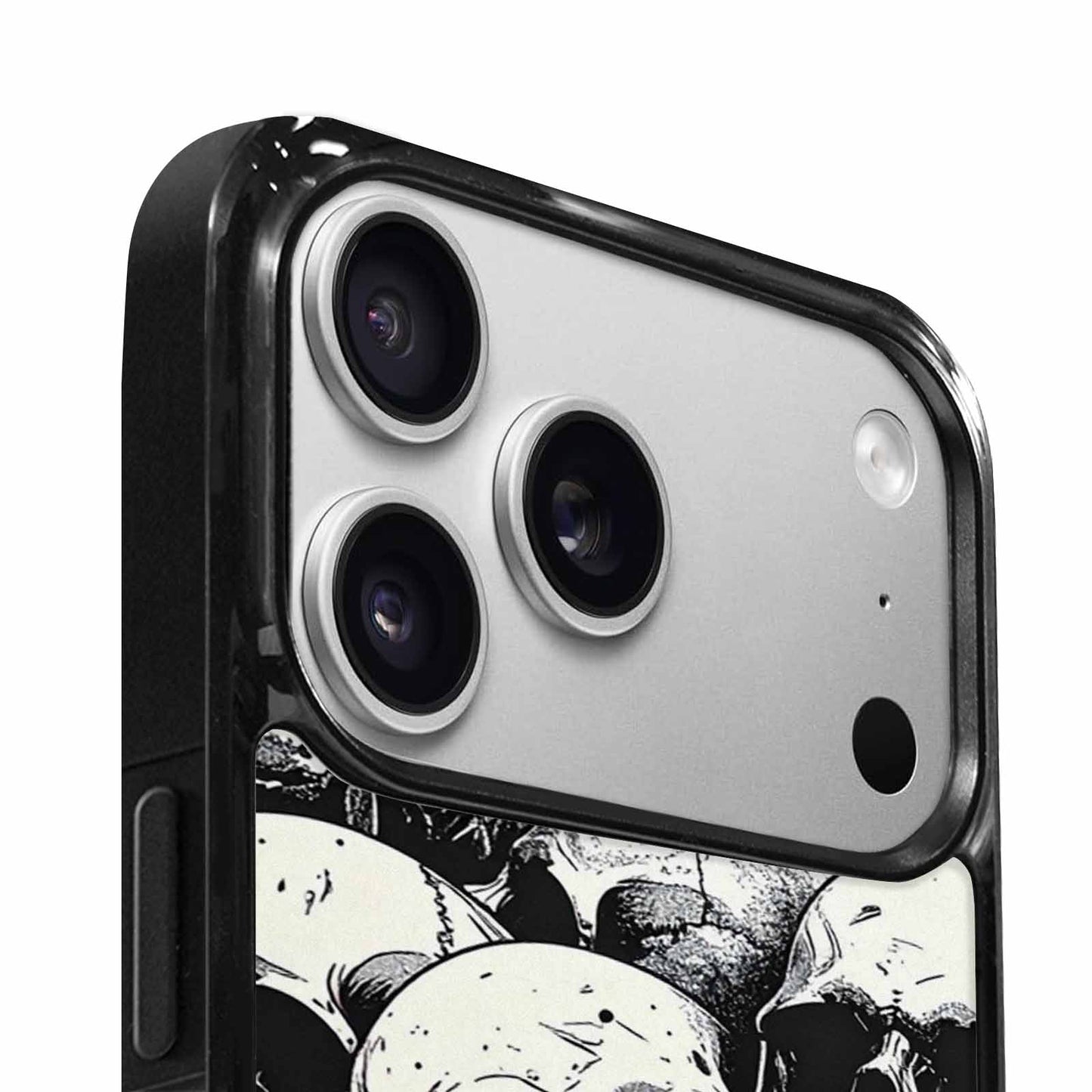 iPhone 17 Pro Case — Skull Dark Art Gothic Print Gothic, Customized Protective Case