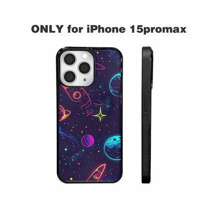 iPhone 15 Pro Max Case — Space Galaxy Astronaut, Custom Phone Case