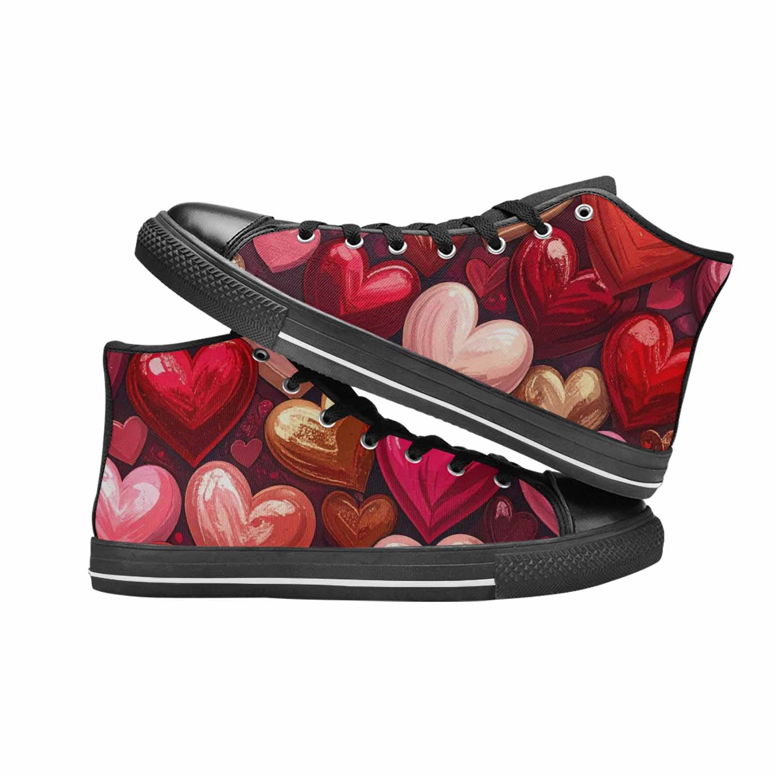 MEN'S No Words Or High Top Canvas Surreal Sneakers
