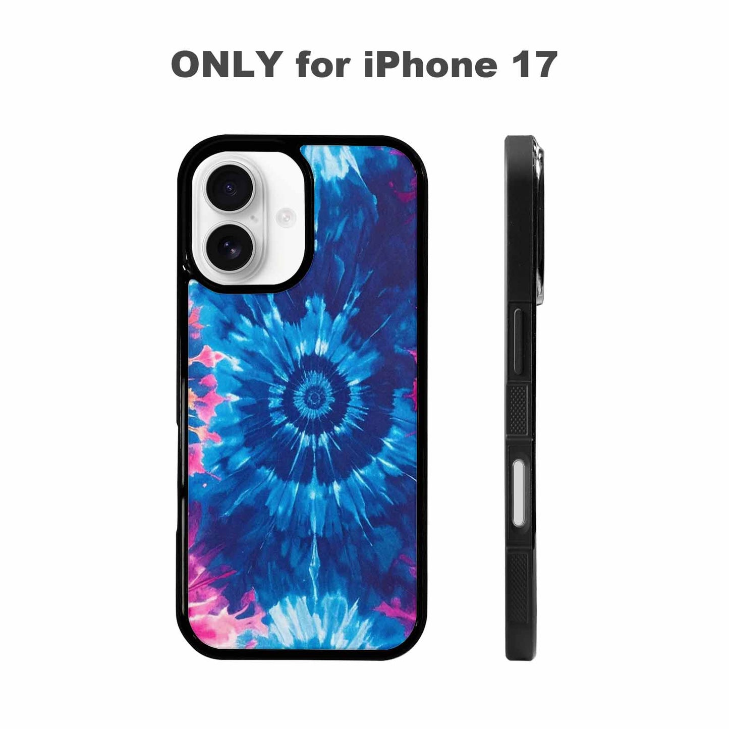 iPhone 17 Case — Small Tie Dye Swirl Tie Dye, Original Design Phone Case
