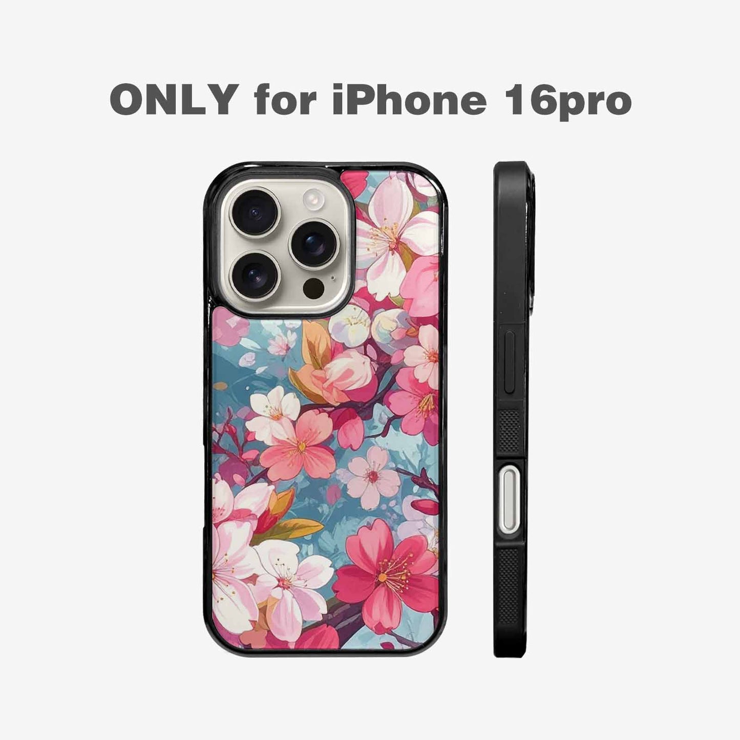 iPhone 16 Pro Case — Cherry Blossom Branch Cherry Blossom Branches, Original Design Phone Case