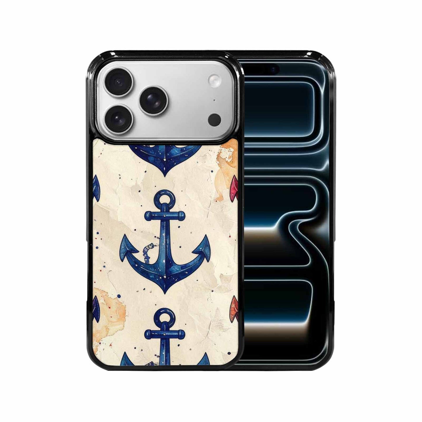 iPhone 17 Pro Max Case — Hand Drawn Bling Original Art, Custom Designed Case Cover