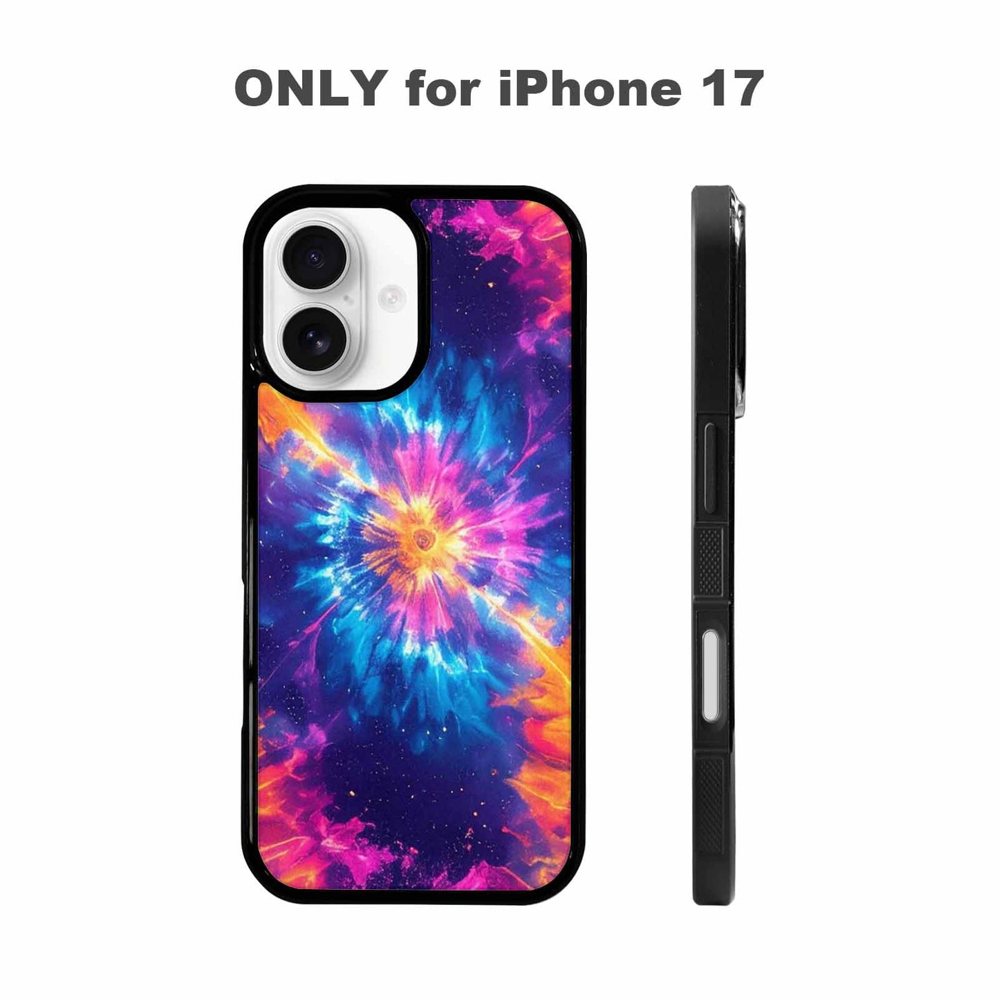 iPhone 17 Case — Tie Dye Galaxy Tie Dye, Custom Phone Case