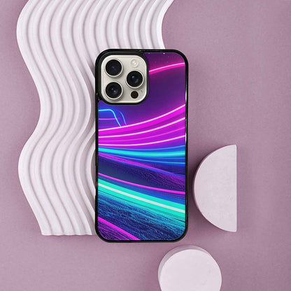 iPhone 16 Pro Max Case — 80s Neon Cartoon Custom, Personalized Phone Case