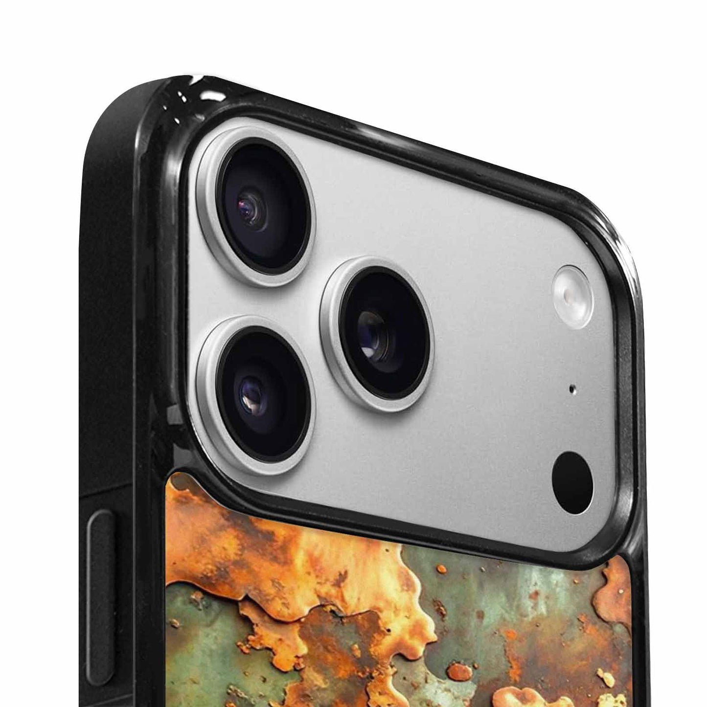 iPhone 17 Pro Case — Seamless Tileable Pattern Of Overlapping Camo, Custom Print Case Cover