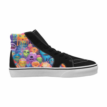 MEN'S Aliens  Tie Dye High Top Canvas Dreamlike Shoes