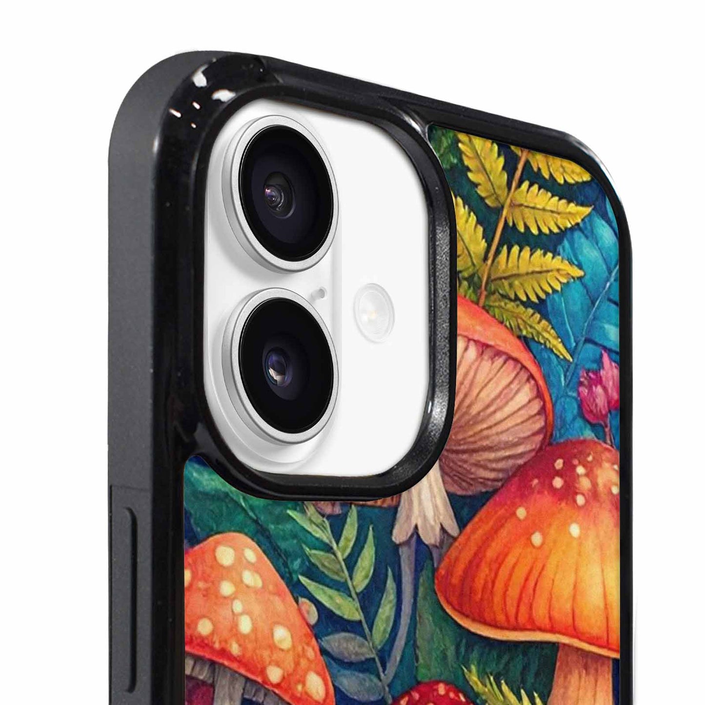 iPhone 17 Case — Mushrooms Botanicalmushrooms P Cix Floral, Custom Printed Phone Case