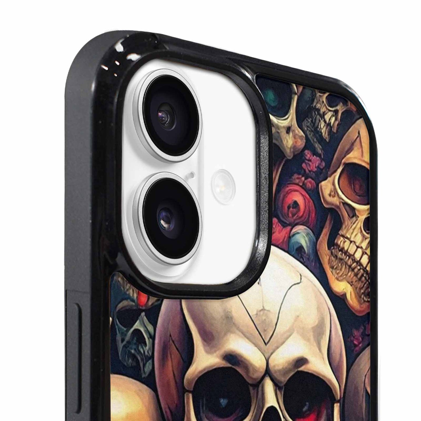 iPhone 17 Case — Skull Dark Art Gothic Print Gothic, Customized Protective Case