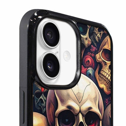 iPhone 17 Case — Skull Dark Art Gothic Print Gothic, Customized Protective Case
