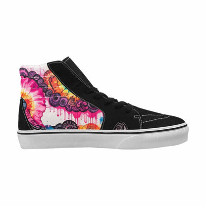 MEN'S Tie High Top Canvas Grunge Shoes